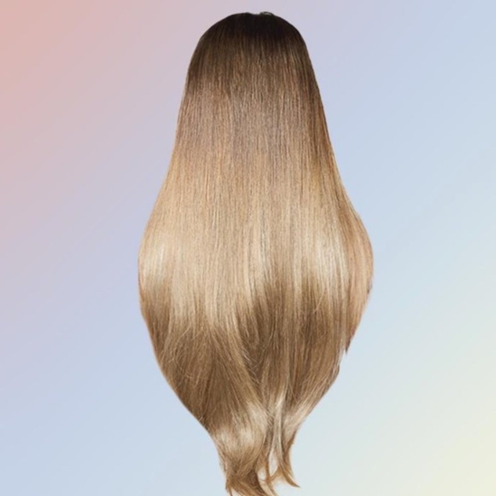 22 Inch, 195 Grams, U-Clip extensions in Toffee